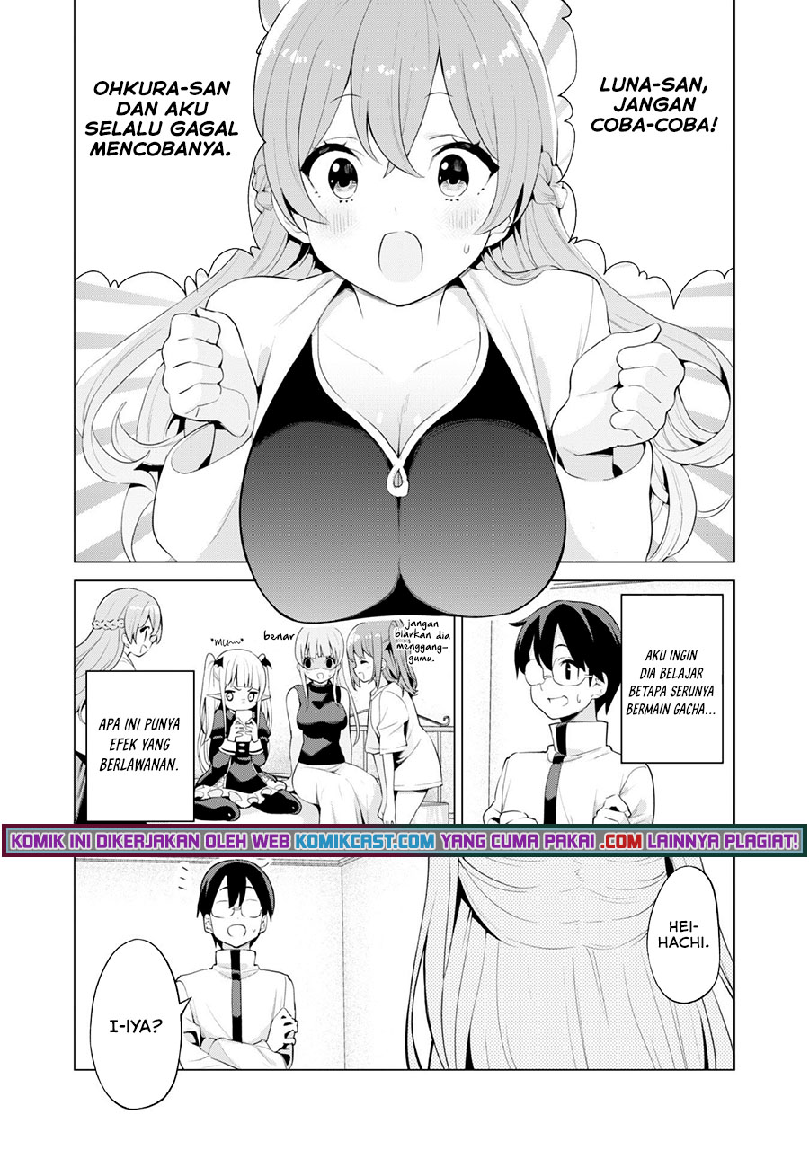 Gacha wo Mawashite Nakama wo Fuyasu Saikyou no Bishoujo Gundan wo Tsukuriagero Chapter 40 Bahasa Indonesia